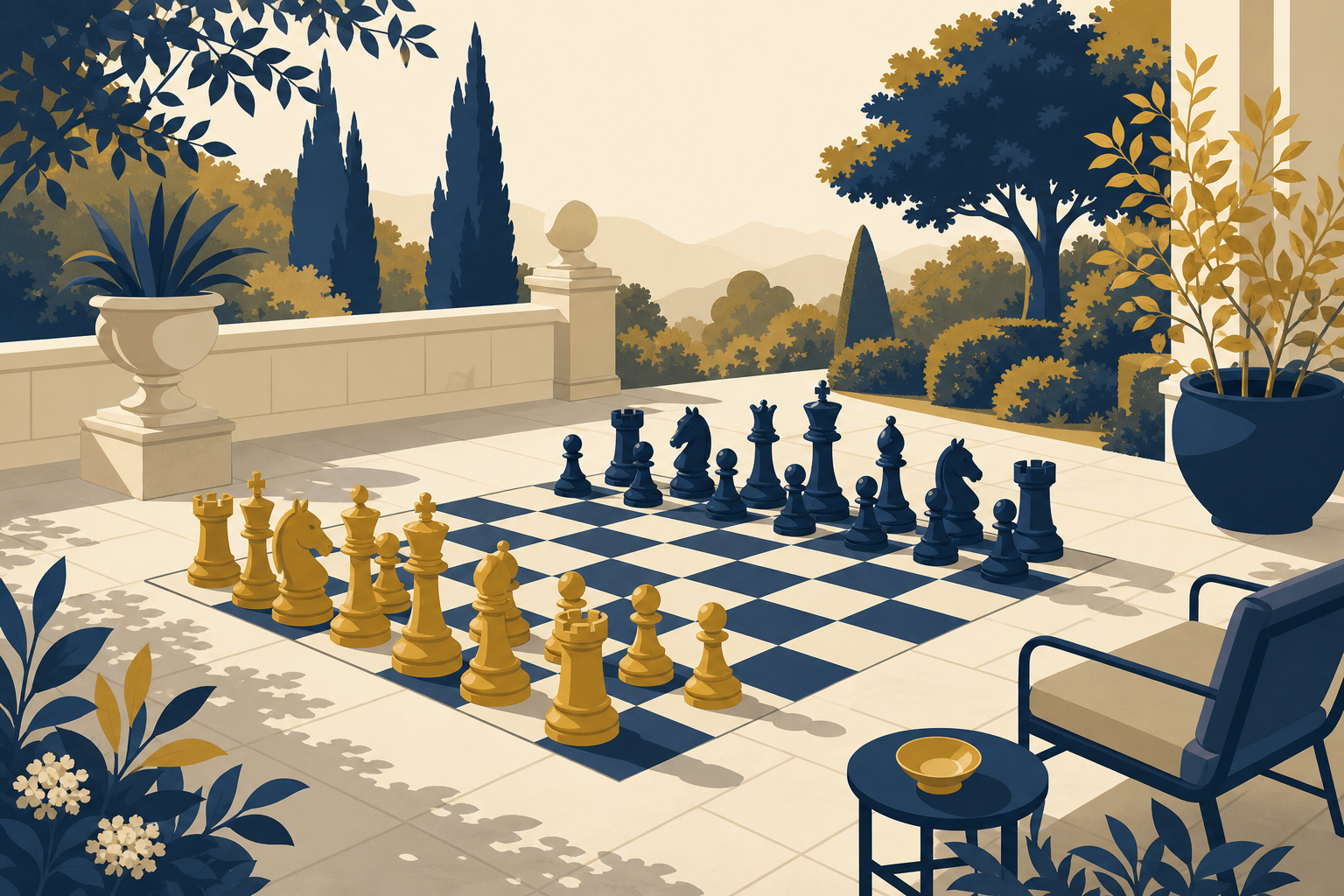 Chess Boards for Outdoor Play