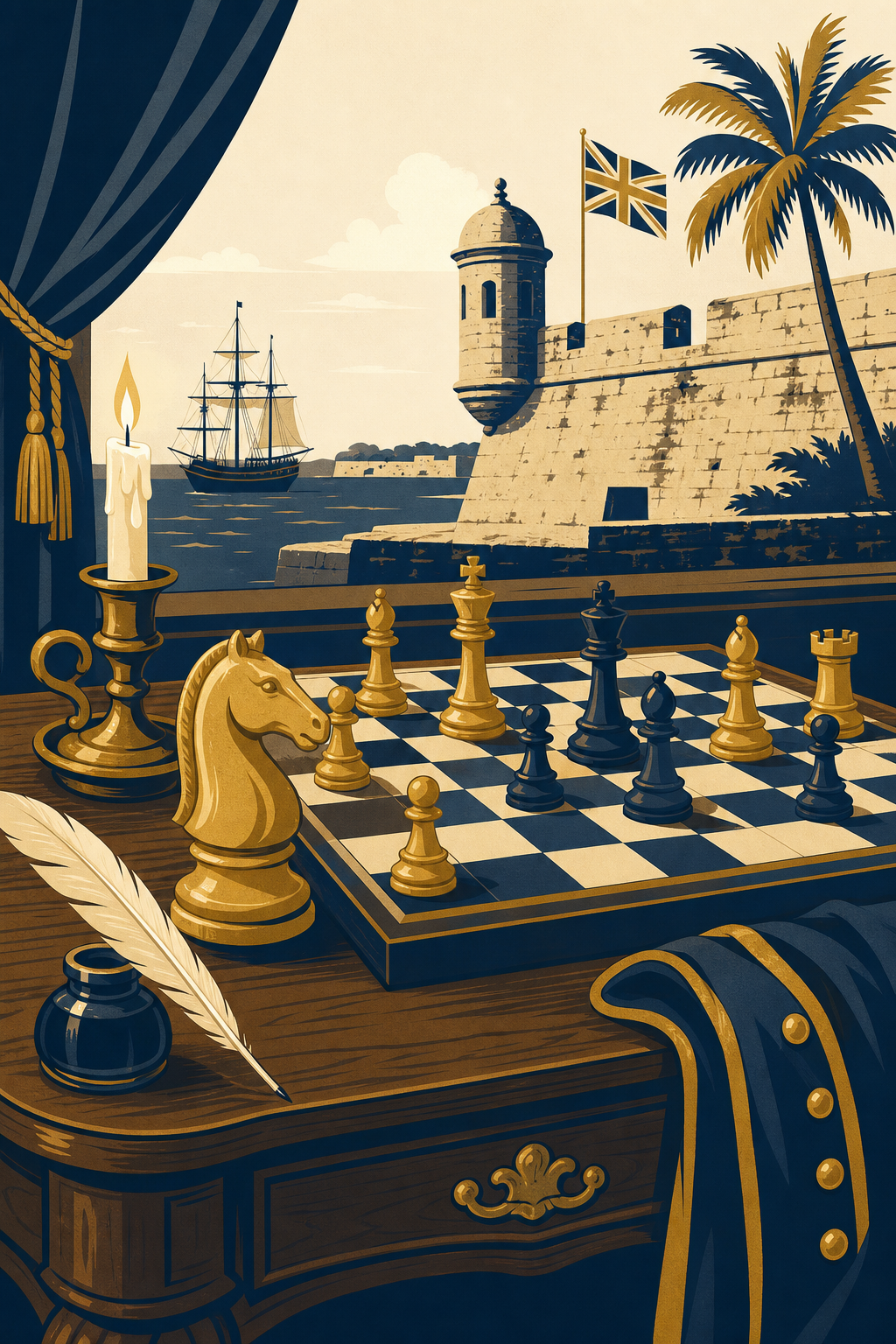 When St. Augustine Flew the Union Jack: Chess in the Age of Philidor