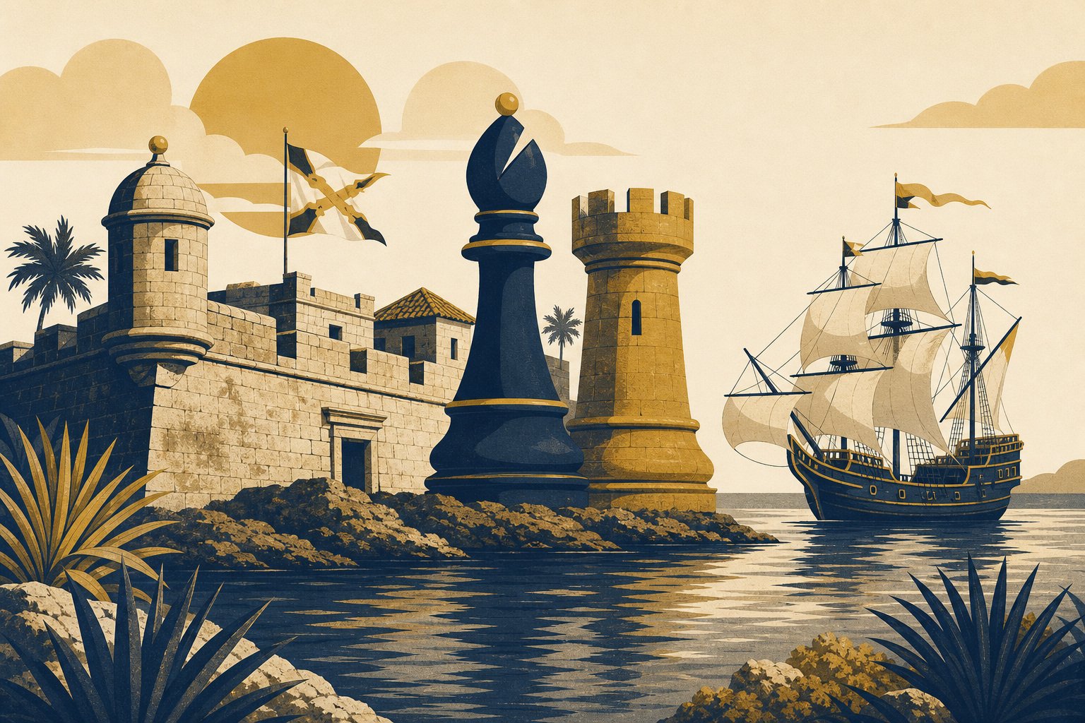 The Spanish Game: Chess in the Age St. Augustine Was Founded
